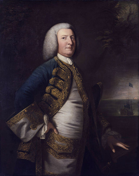 Portrait of George Anson